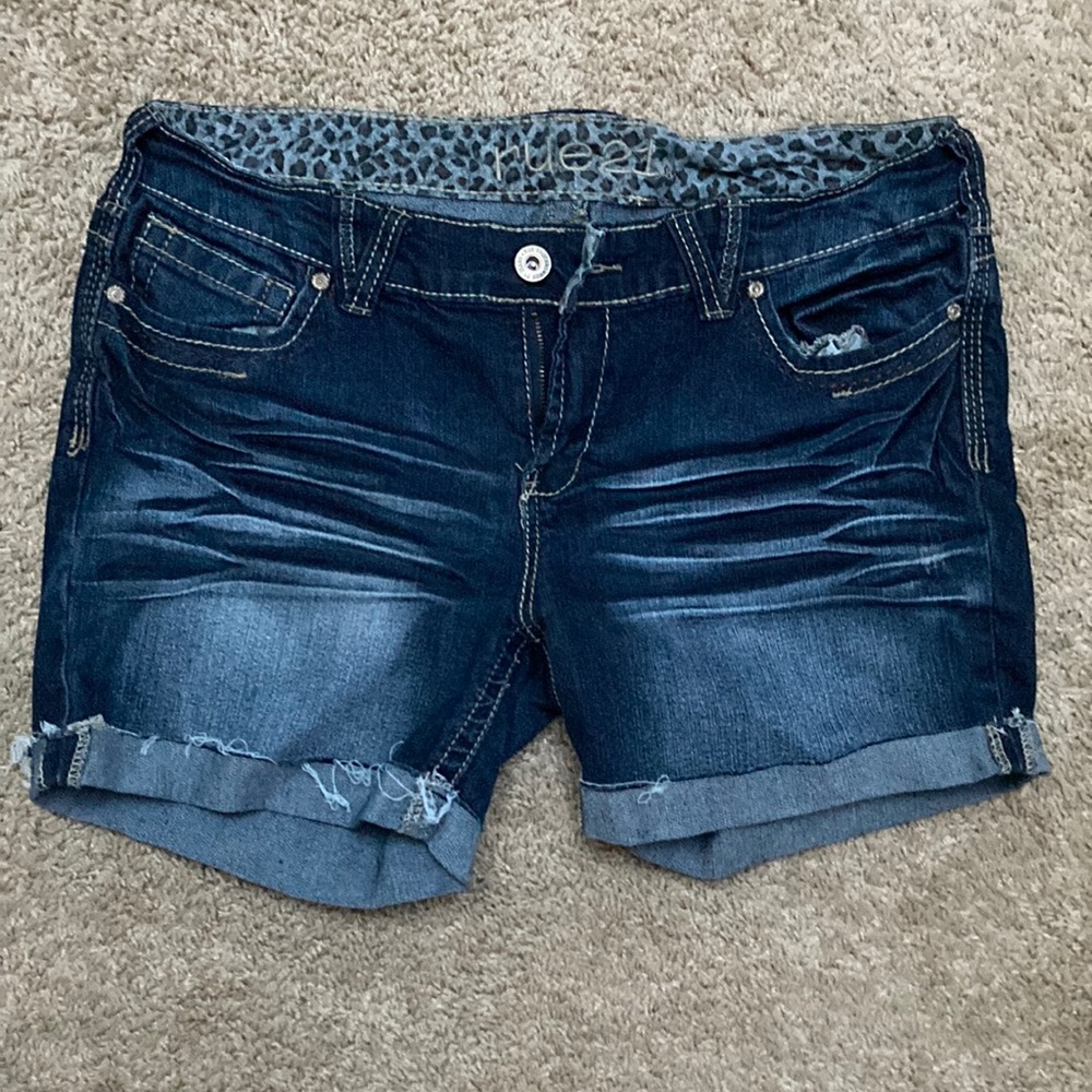Denim Shorts 5” inseam